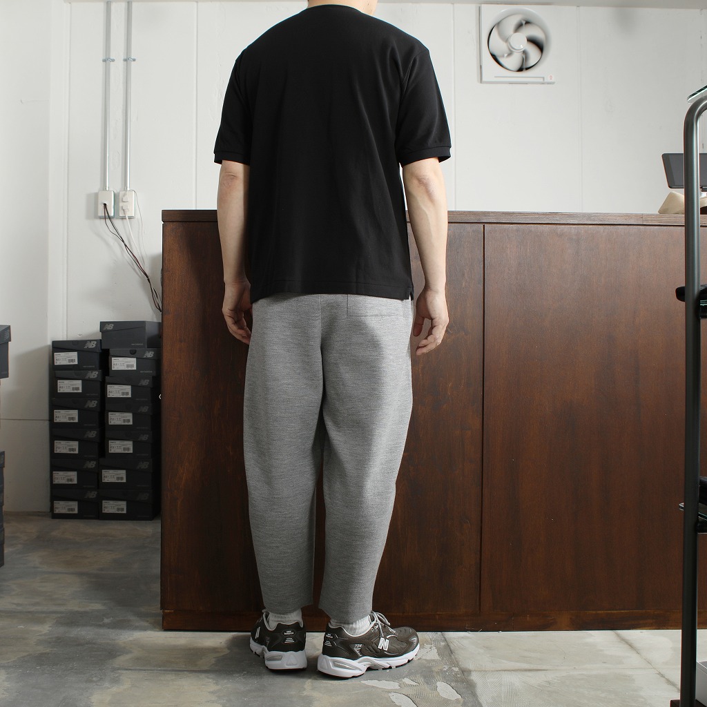 Scye/SCYE BASICS サイベーシックス 鹿の子 ヘンリーネック Tシャツ