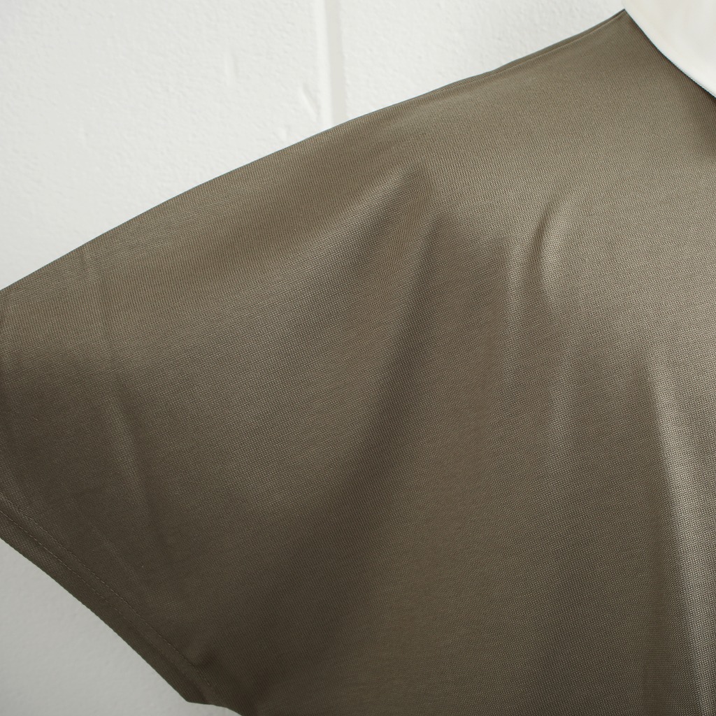 E.TAUTZ イートウツ ラグビーシャツ RUGBY SHIRT SHI07-1219-025 ARMY GREEN 