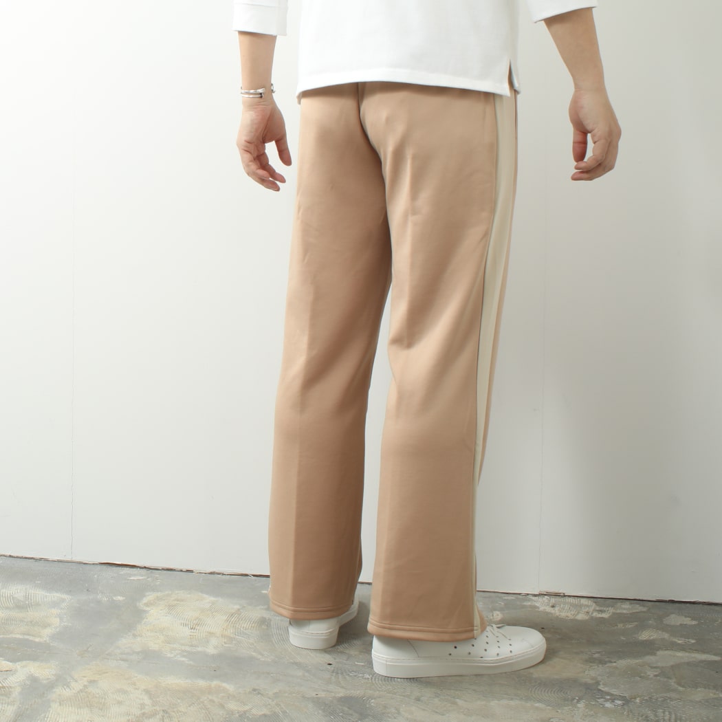 PUMA プーマ t7 ワイド トラックパンツ ピンクベージュ DUSTY TAN