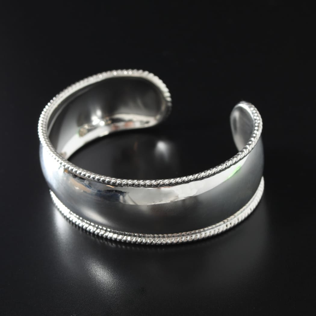 INTERIM インテリム タスコシルバー トリムバングル TAXCO SILVER