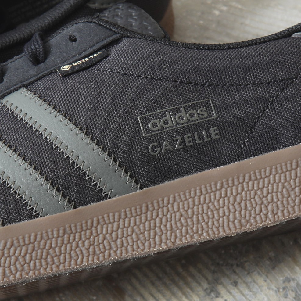 adidas GAZELLE GTX JR2727  アディダス ガゼル ガッツレー ゴアテックス スニーカー コアブラック/ユーティリティグレー/ガム