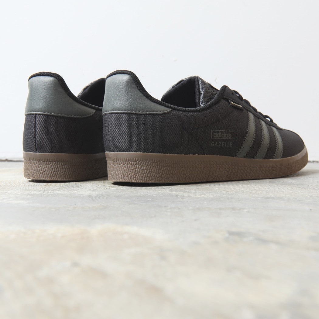 adidas GAZELLE GTX JR2727  アディダス ガゼル ガッツレー ゴアテックス スニーカー コアブラック/ユーティリティグレー/ガム