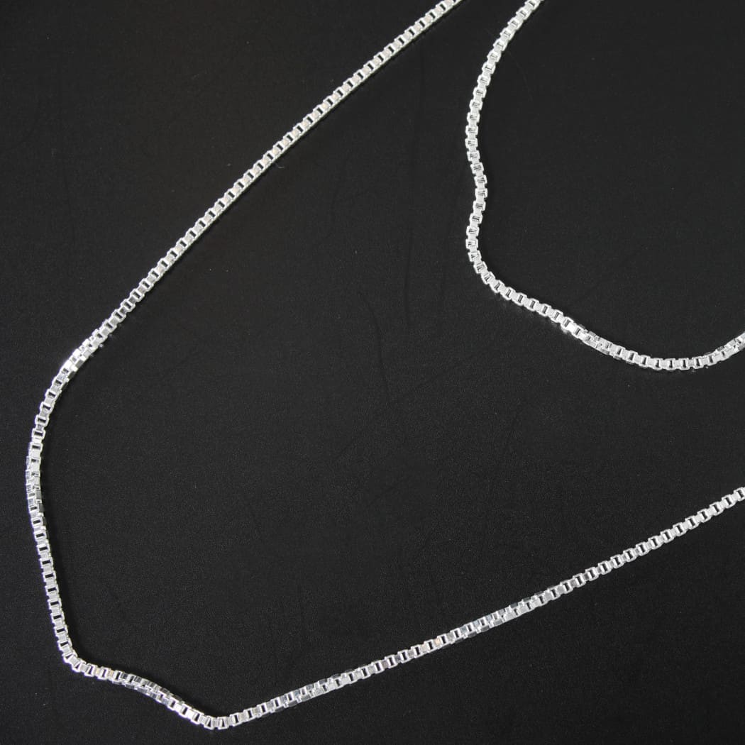 INTERIM インテリム タスコシルバー ベネチアン ペア ネックレス TAXCO