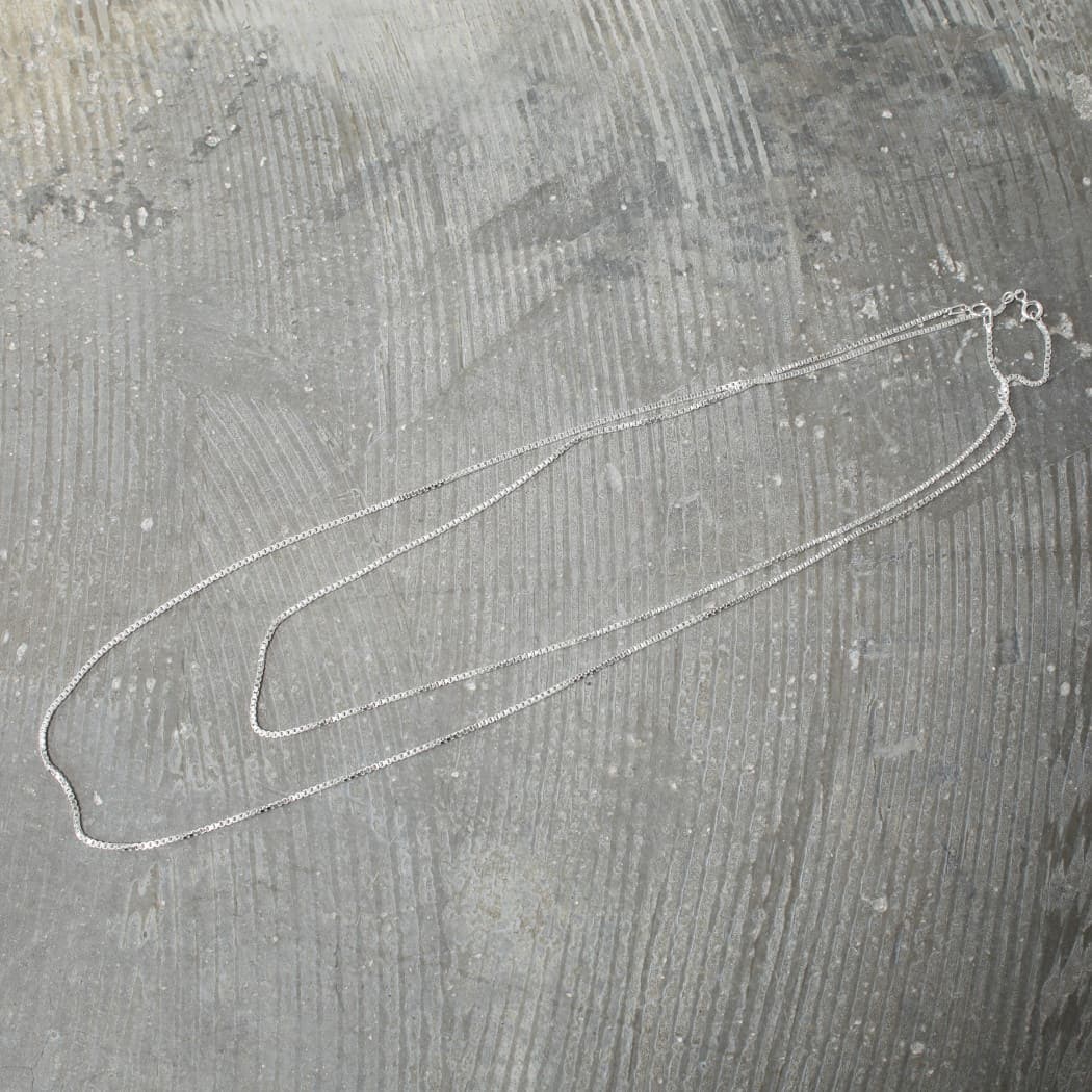 INTERIM インテリム タスコシルバー ベネチアン ペア ネックレス TAXCO