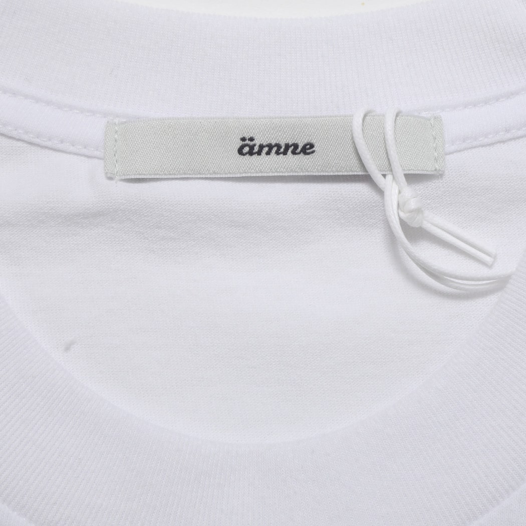 amne アンヌ Tシャツ ダーラナホース ホワイト 