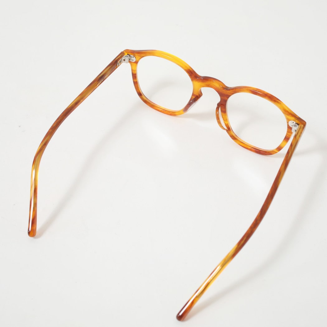 INTERIM インテリム フレーム フランス “パリジャン” クリア グラス 眼鏡 ブラウン PARISIAN CLEAR GLASSES BROWN