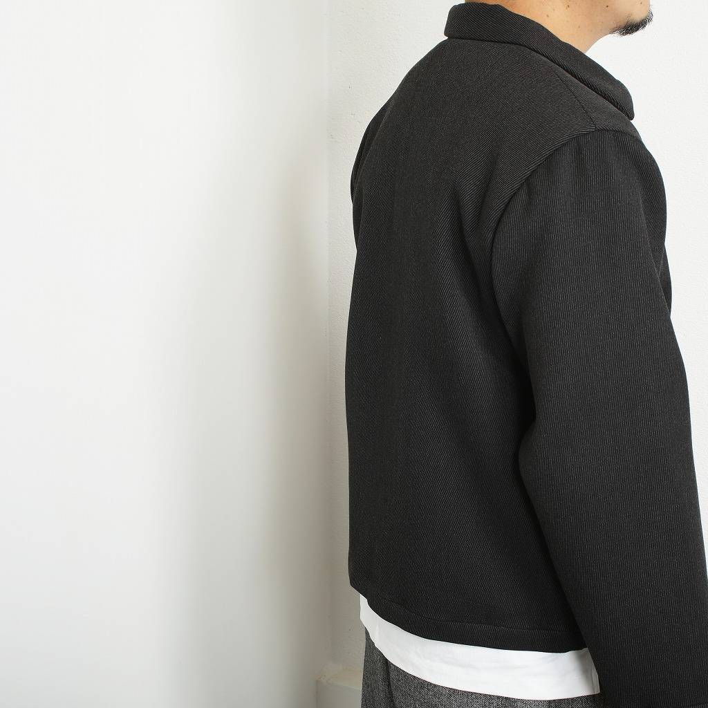 ATHA アタ ジップブルゾン グレー ユニセックスBULGY KERSEY ZIP-UP BLOUSON F GRAY