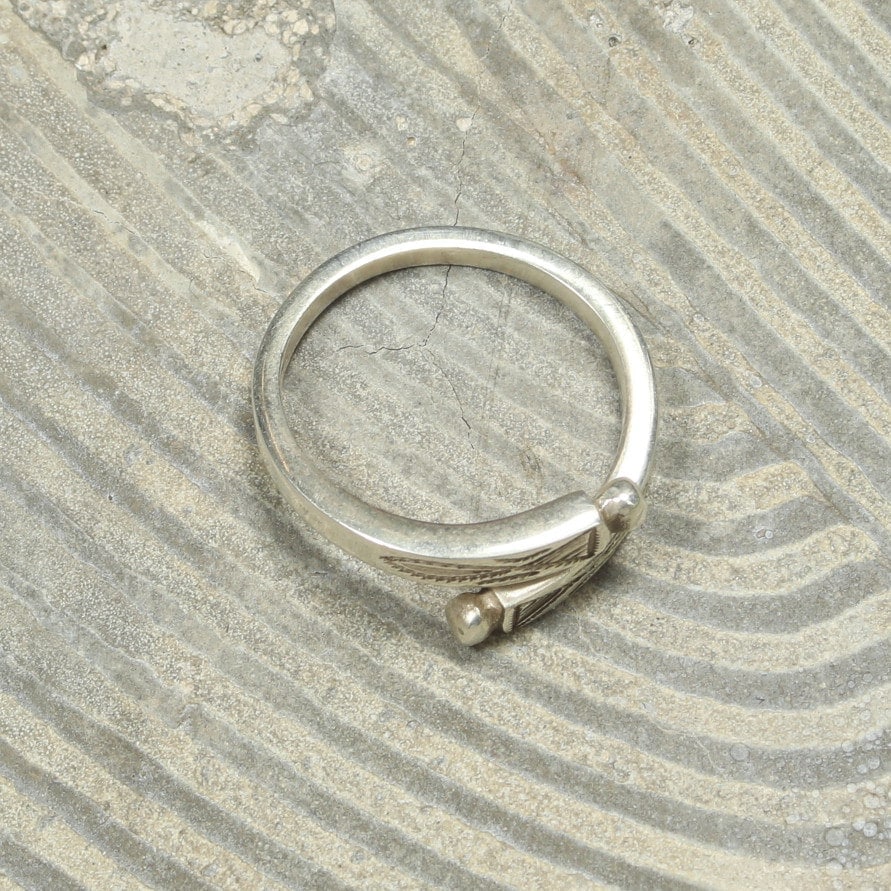TOUAREG SILVER JEWELRY トゥアレグ シルバー ジュエリー POURE SILVER RING シルバーリング  重ね シルバー