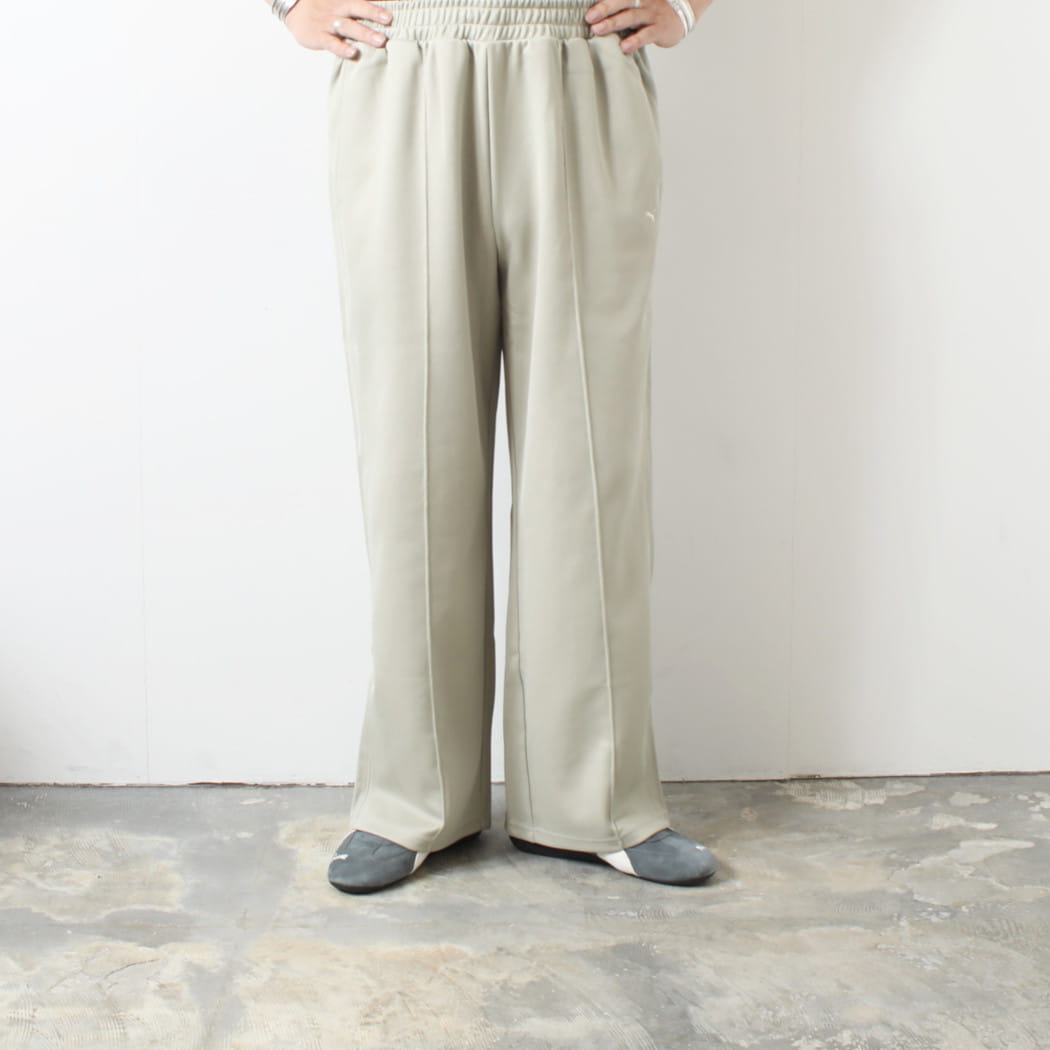 PUMA プーマ メンズ T7 コットン ワイド トラックパンツ TRACK PANTS M PEBBLE GRAY S