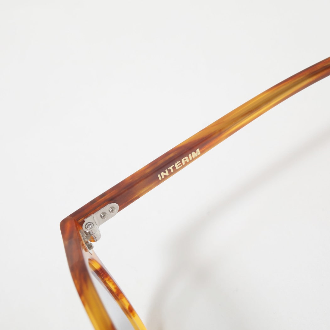 INTERIM インテリム フレーム フランス パリジャン スモーク グラス 眼鏡 ブラウン PARISIAN SMOKE GLASSES BROWN