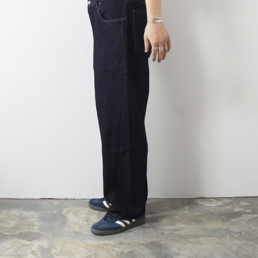 CIOTA シオタ New Baggy 5 Pocket Pants 生機 デニム スビンコットン 13.5ozバギーデニム インディゴ ダークネイビー