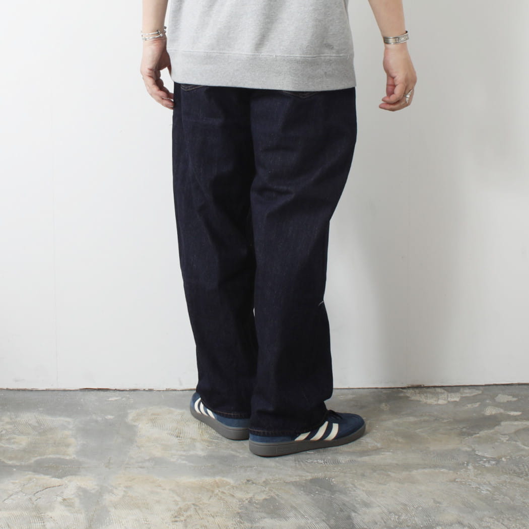 CIOTA シオタ New Baggy 5 Pocket Pants 生機 デニム スビンコットン 13.5ozバギーデニム インディゴ ダークネイビー