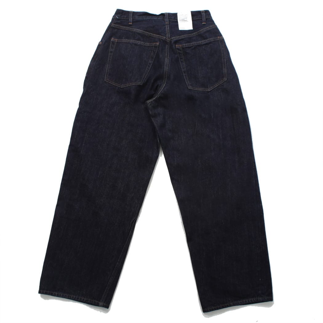 CIOTA シオタ New Baggy 5 Pocket Pants 生機 デニム スビンコットン 13.5ozバギーデニム インディゴ ダークネイビー