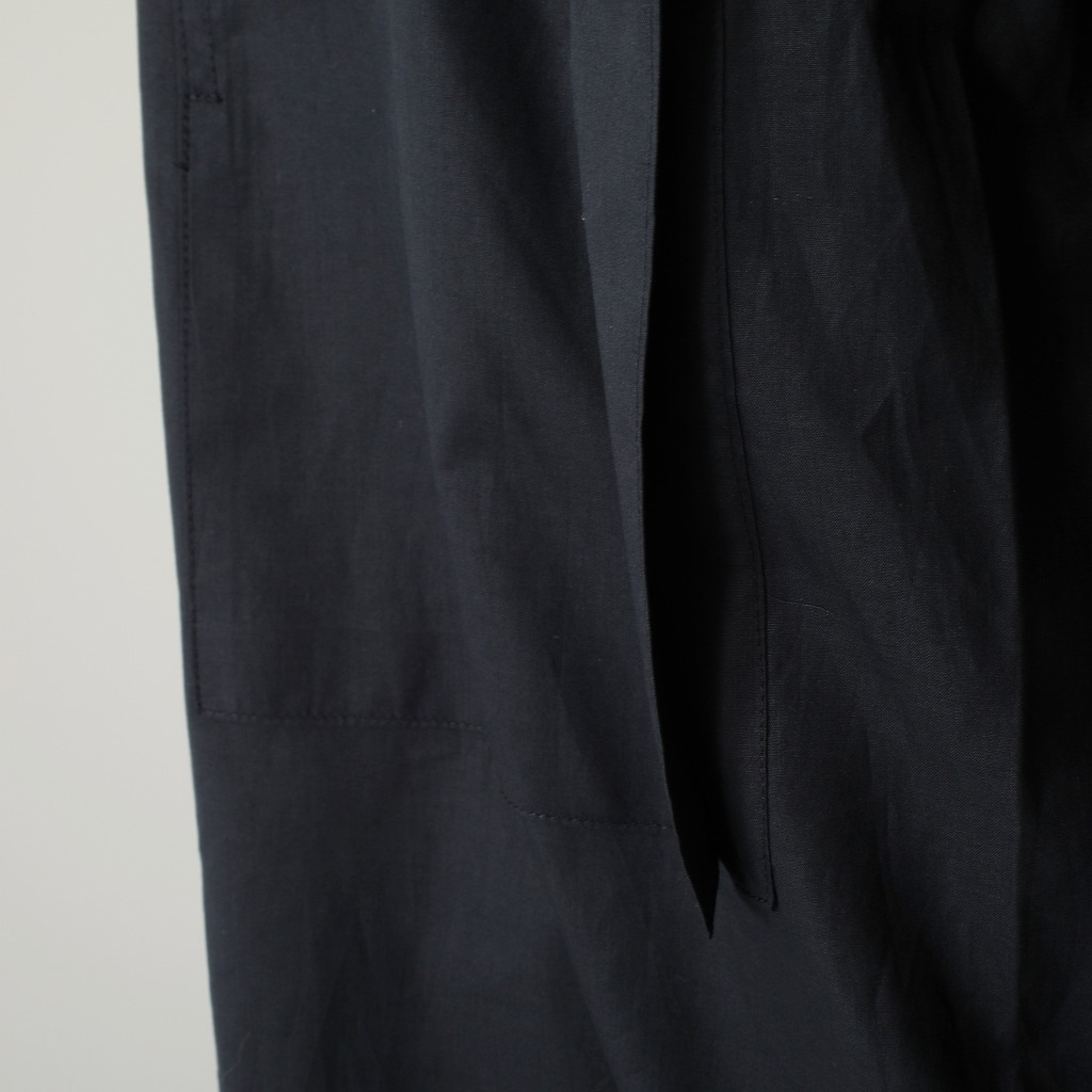 E.TAUTZ イートウツ シャツ ブロード LINEMAN SHIRT ネイビー