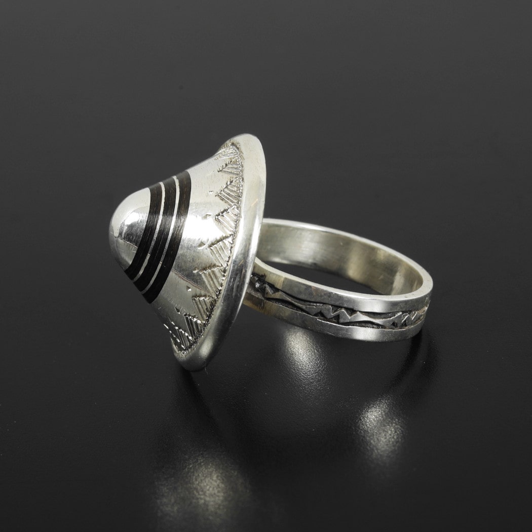 TOUAREG SILVER JEWELRY トゥアレグ シルバー ジュエリー POURE SILVER RING シルバーリング ターゲット シルバー
