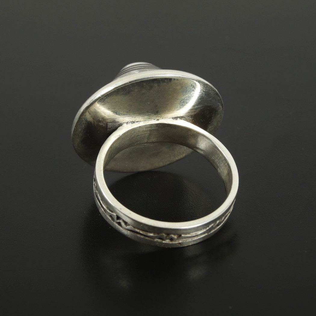 TOUAREG SILVER JEWELRY トゥアレグ シルバー ジュエリー POURE SILVER RING シルバーリング ターゲット シルバー