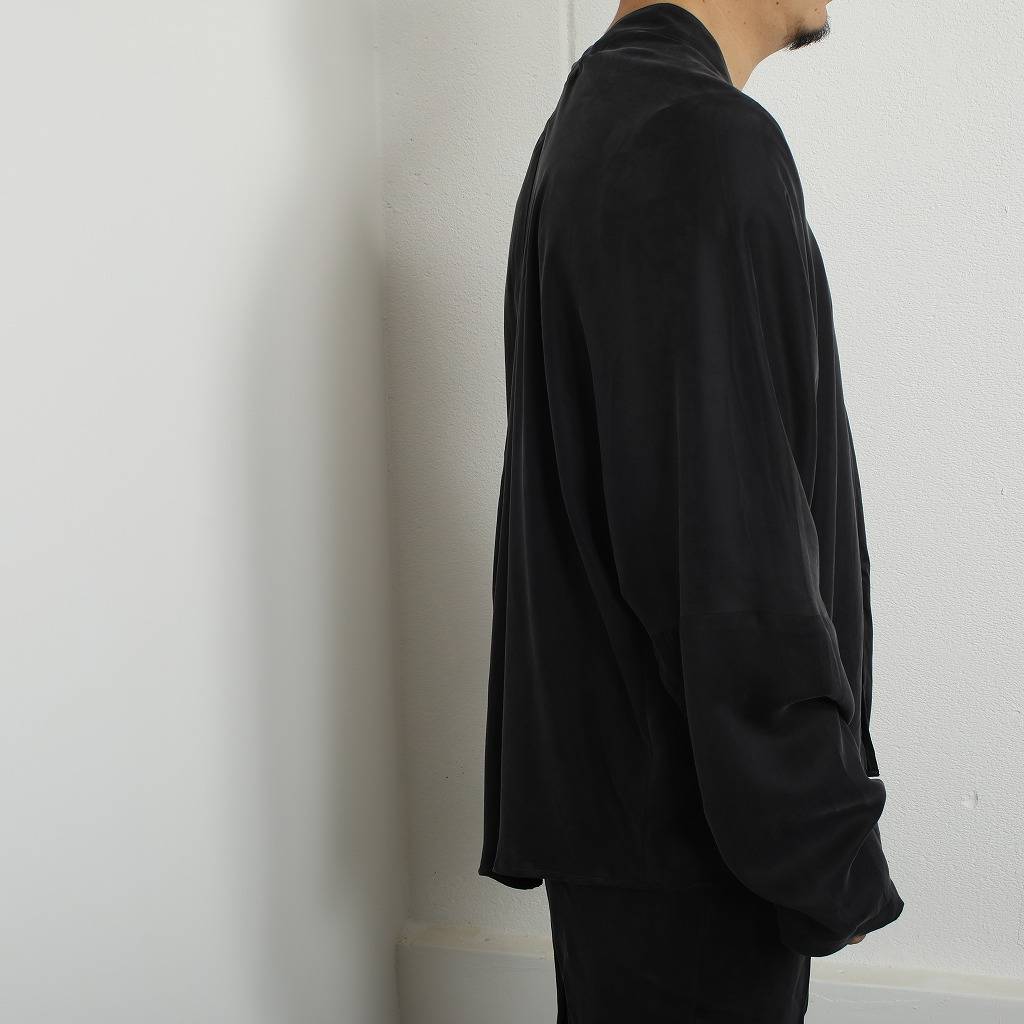 ATHA アタ サテンカフタンシャツ ユニセックス SATIN KAFTAN L/S 