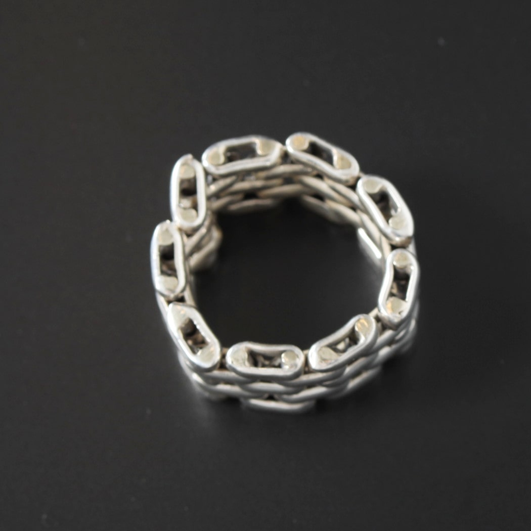 INTERIM インテリム タスコシルバー 3×2 リング TAXCO SILVER 3×2 RING