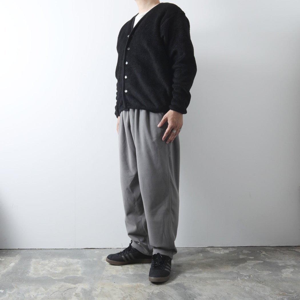 BURLAP OUTFITTER バーラップアウトフィッター ソリッド フリース カーディガン ブラック SOLID FLEECE CARDIGAN 30089 BLACK L