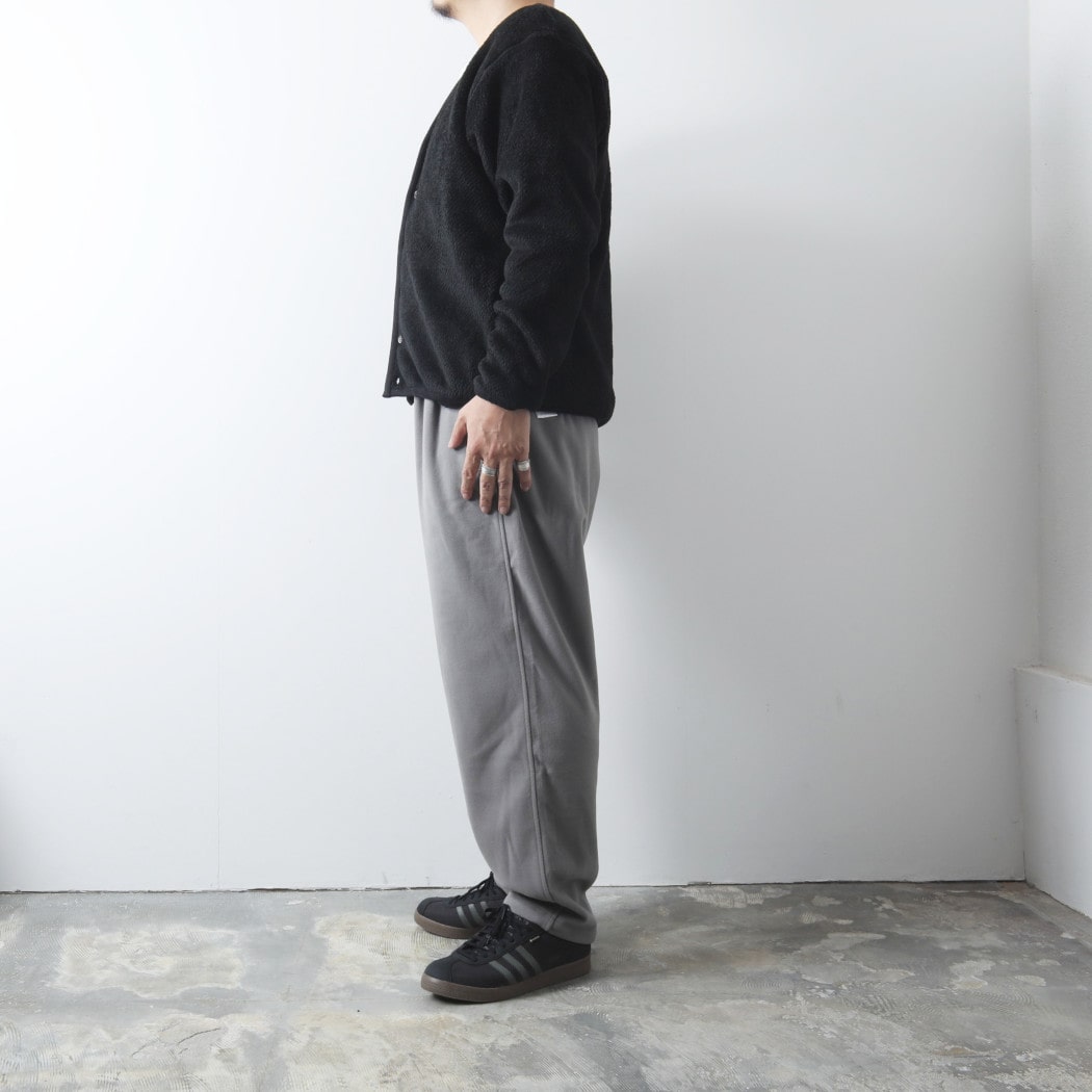 BURLAP OUTFITTER バーラップアウトフィッター ソリッド フリース カーディガン ブラック SOLID FLEECE CARDIGAN 30089 BLACK L