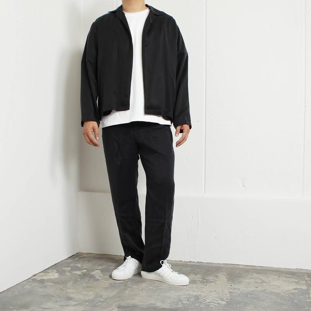 ATHA アタ サテン イージートラウザーズ ユニセックス  SATIN STRAIGHT EASY TROUSERS
