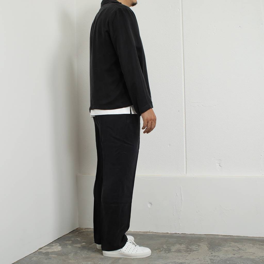 ATHA アタ サテン イージートラウザーズ ユニセックス  SATIN STRAIGHT EASY TROUSERS