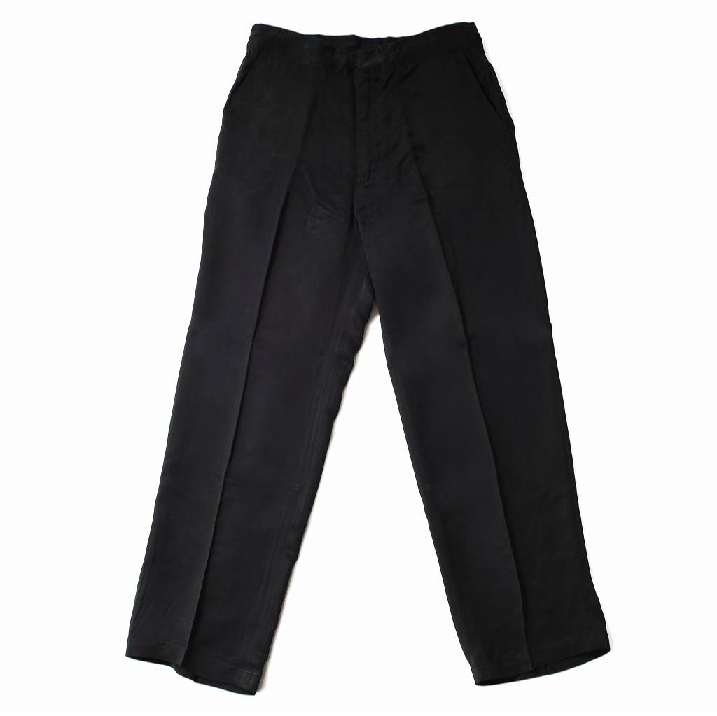 ATHA アタ サテン イージートラウザーズ ユニセックス  SATIN STRAIGHT EASY TROUSERS