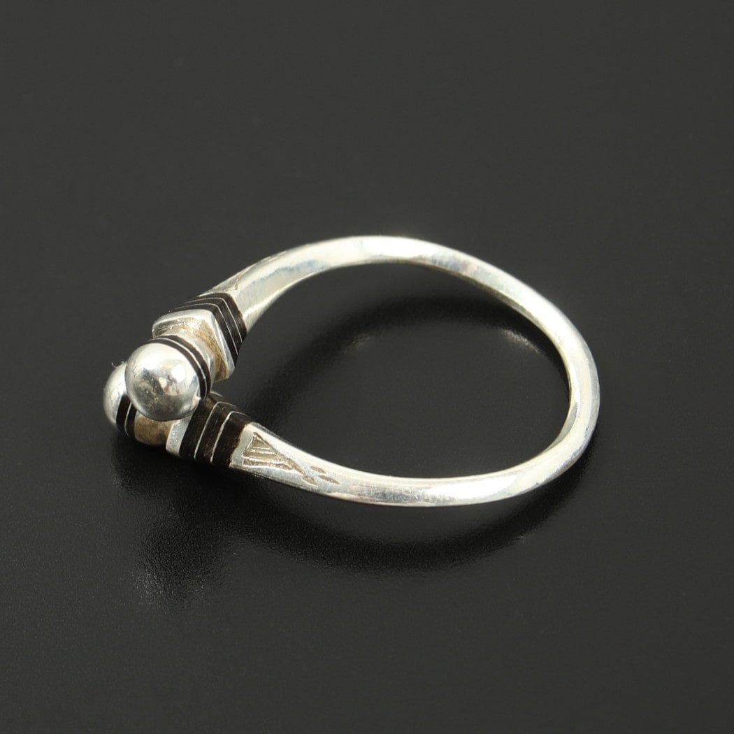TOUAREG SILVER JEWELRY トゥアレグ シルバー ジュエリー POURE SILVER RING クロスサークル シルバー