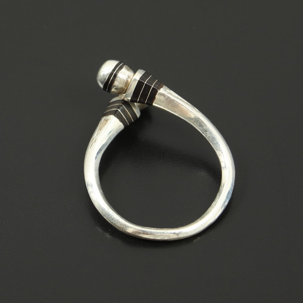 TOUAREG SILVER JEWELRY トゥアレグ シルバー ジュエリー POURE SILVER RING クロスサークル シルバー