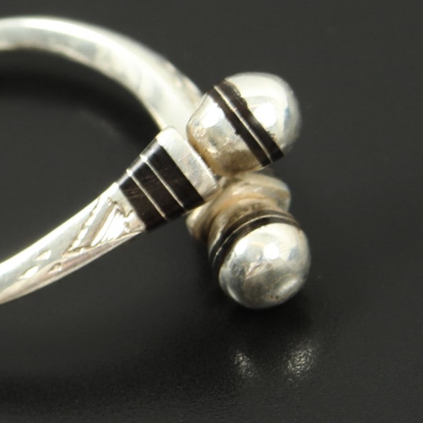 TOUAREG SILVER JEWELRY トゥアレグ シルバー ジュエリー POURE SILVER RING クロスサークル シルバー