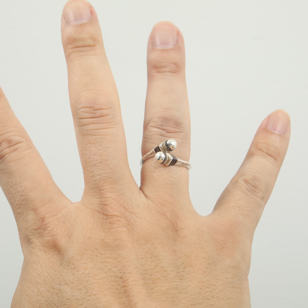 TOUAREG SILVER JEWELRY トゥアレグ シルバー ジュエリー POURE SILVER RING クロスサークル シルバー