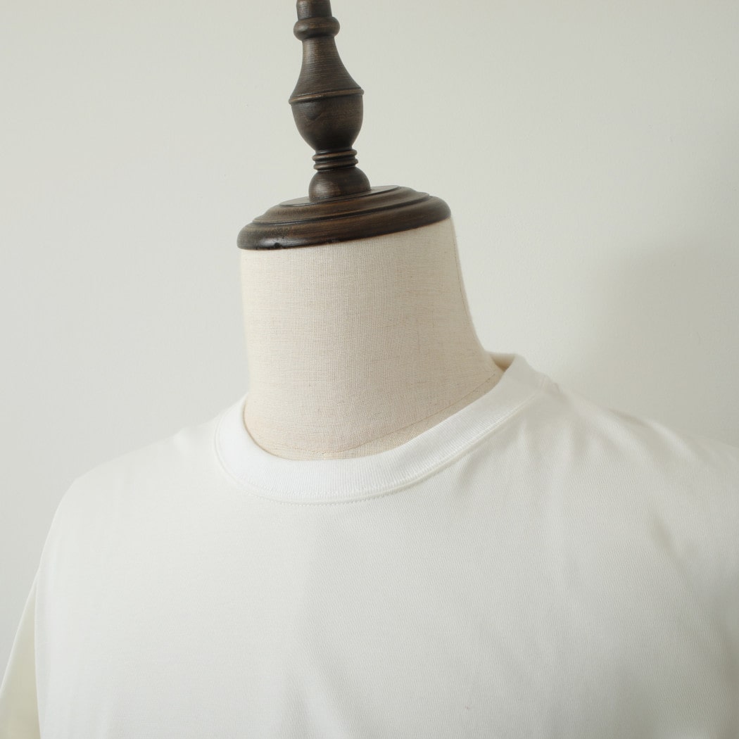 CAPERTICA カペルチカ Tシャツ スビンコットン ソフトツイスト ビッグT ホワイト