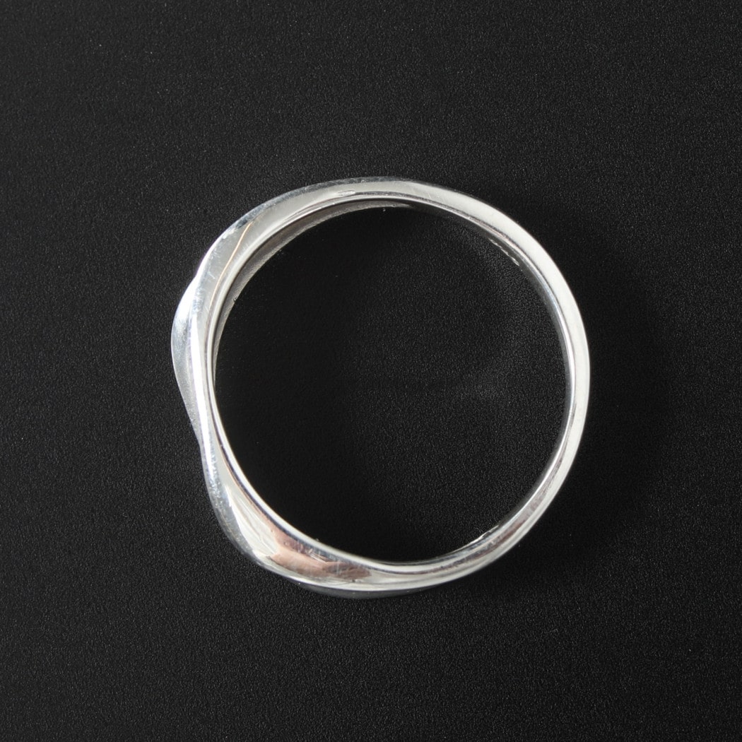 INTERIM インテリム タスコシルバー フラットツイスト リング TAXCO SILVER FLAT TWISTED RING シルバー