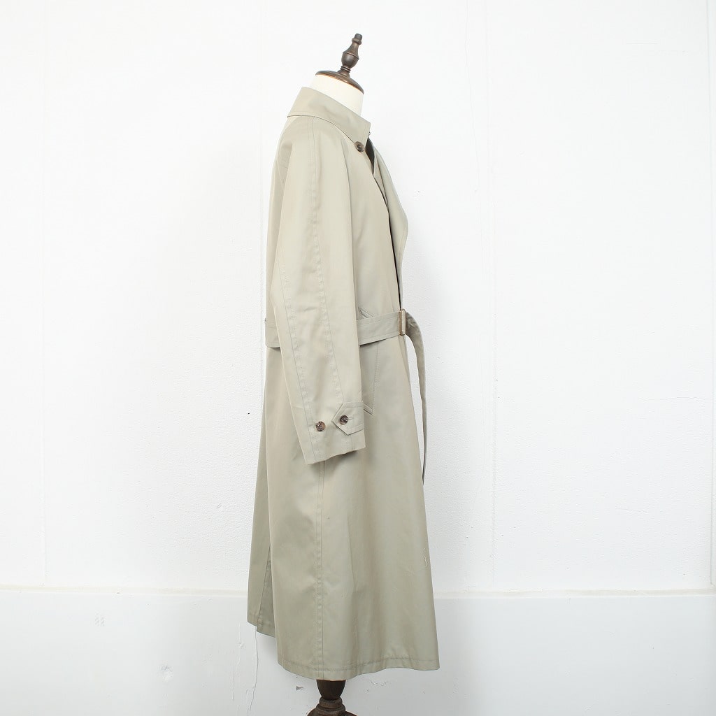 SCYE BASICS サイベーシックス コットンギャバジン タイロッケンコート  デタッチャブルウールライナー モスグレー Cotton Gaberdine Tielocken Coat