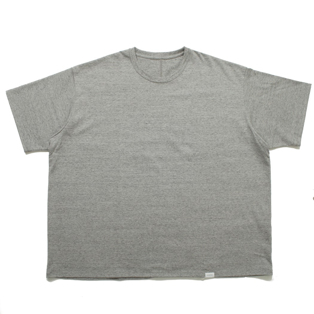 CAPERTICA カペルチカ Tシャツ スビンコットン ソフトツイスト ビッグT グレー