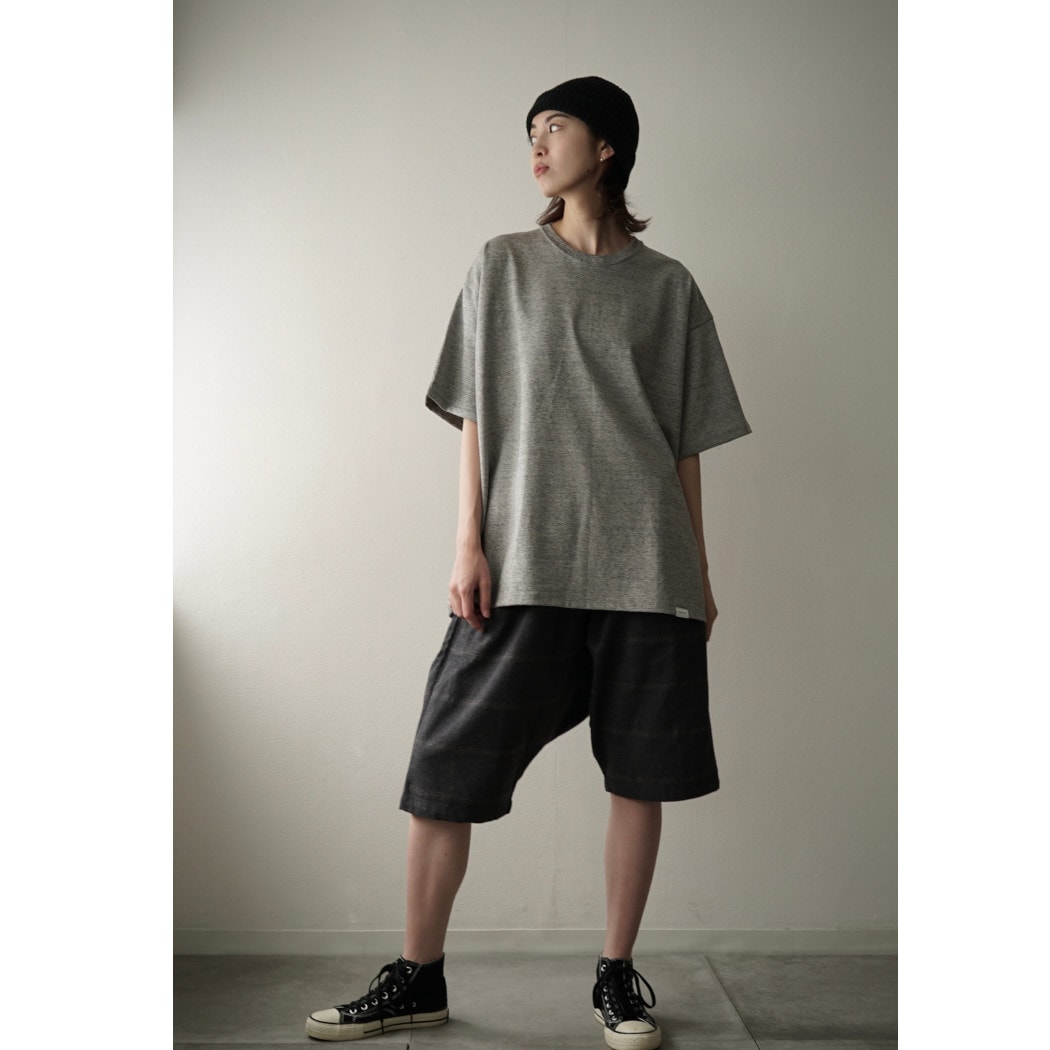 CAPERTICA カペルチカ Tシャツ スビンコットン ソフトツイスト ビッグT グレー