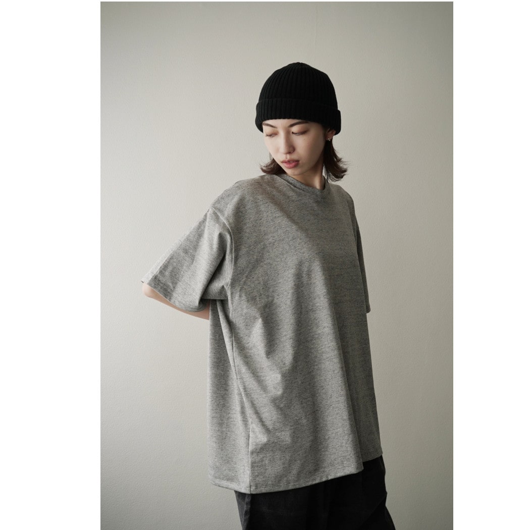 CAPERTICA カペルチカ Tシャツ スビンコットン ソフトツイスト ビッグT グレー