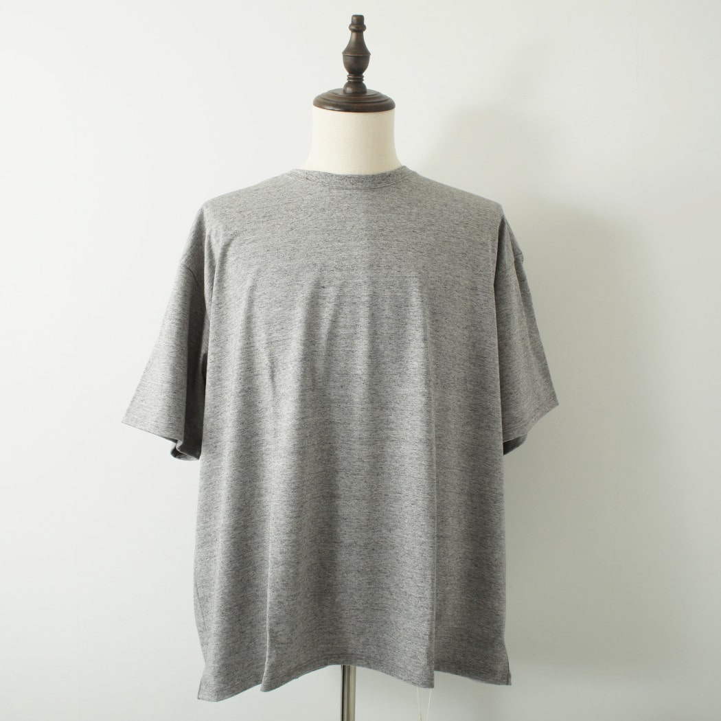 CAPERTICA カペルチカ Tシャツ スビンコットン ソフトツイスト ビッグT グレー