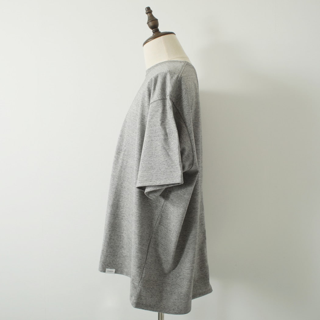 CAPERTICA カペルチカ Tシャツ スビンコットン ソフトツイスト ビッグT グレー