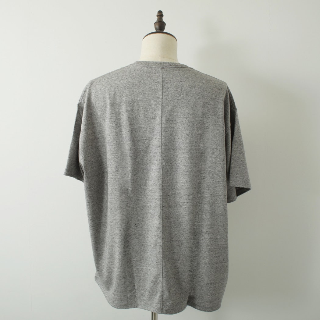 CAPERTICA カペルチカ Tシャツ スビンコットン ソフトツイスト ビッグT グレー