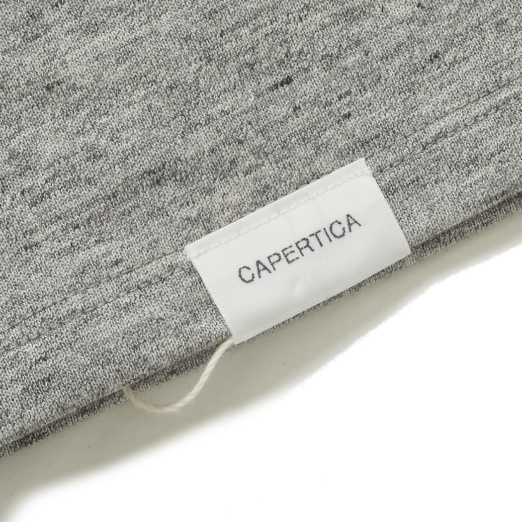 CAPERTICA カペルチカ Tシャツ スビンコットン ソフトツイスト ビッグT グレー