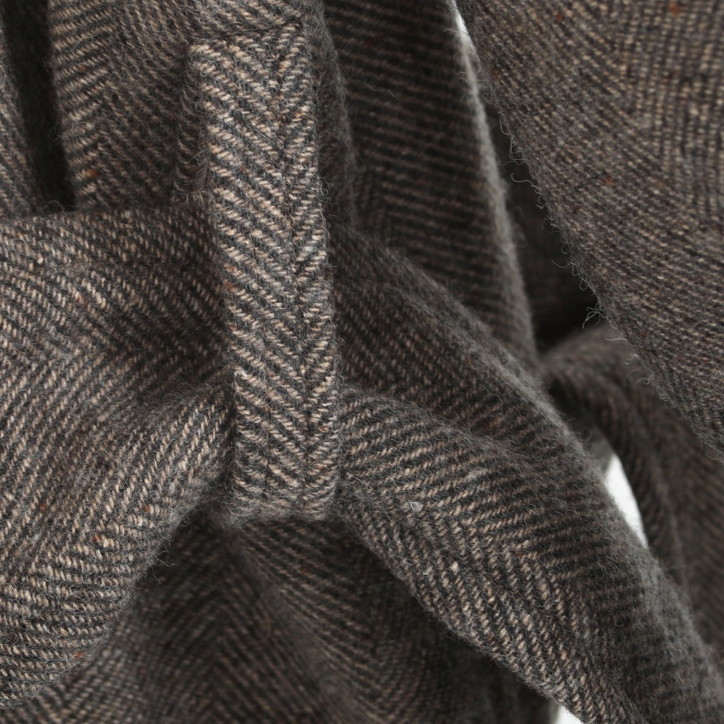 ATHA アタ ジーロンラムウール マキシコート ブラウン GEELONG WOOL MAXI COAT BROWN