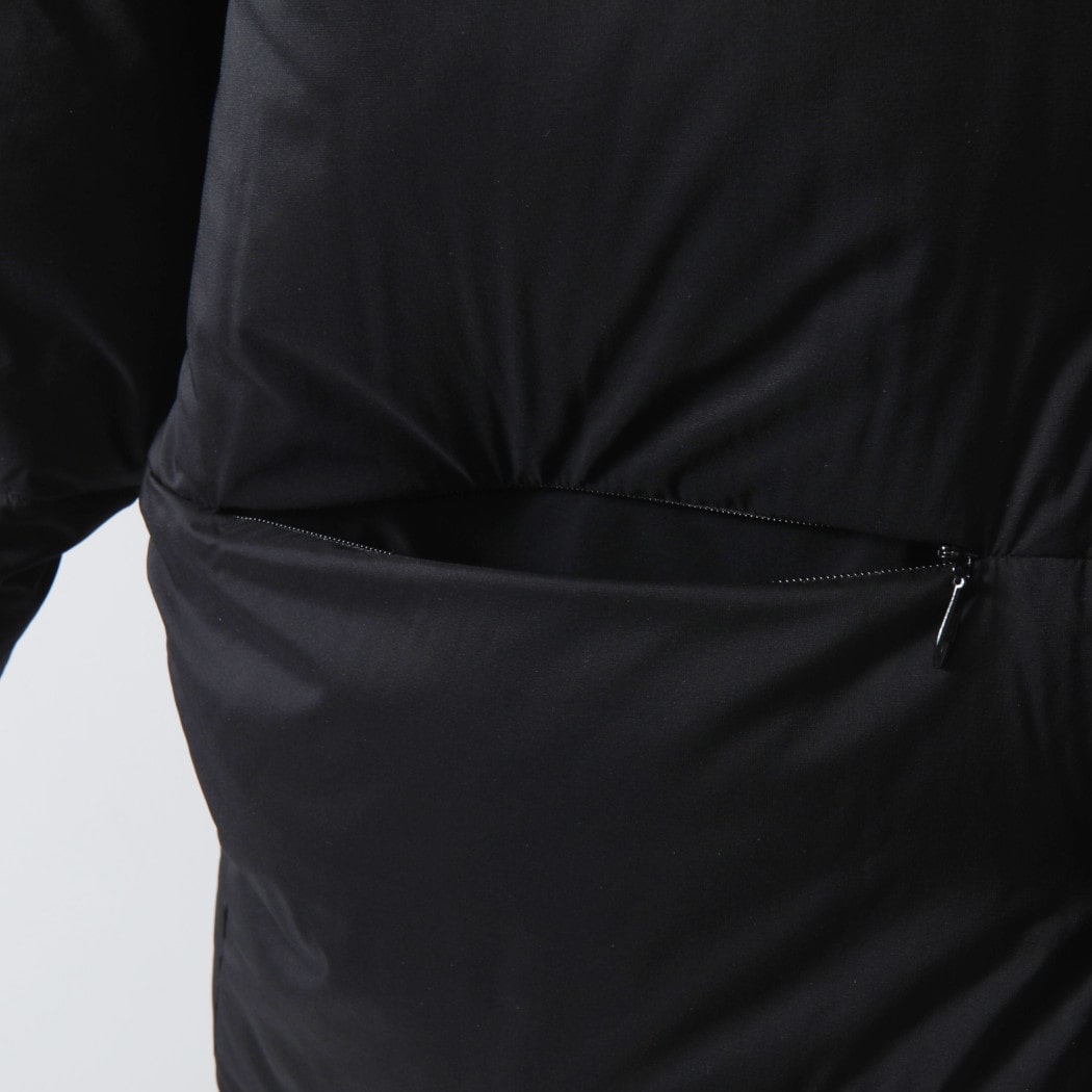 marka マーカ リサイクルナイロンミニリップ ダウンジャケット DOWN JACKET M25C26BL01C BLACK【クーポン対象外】