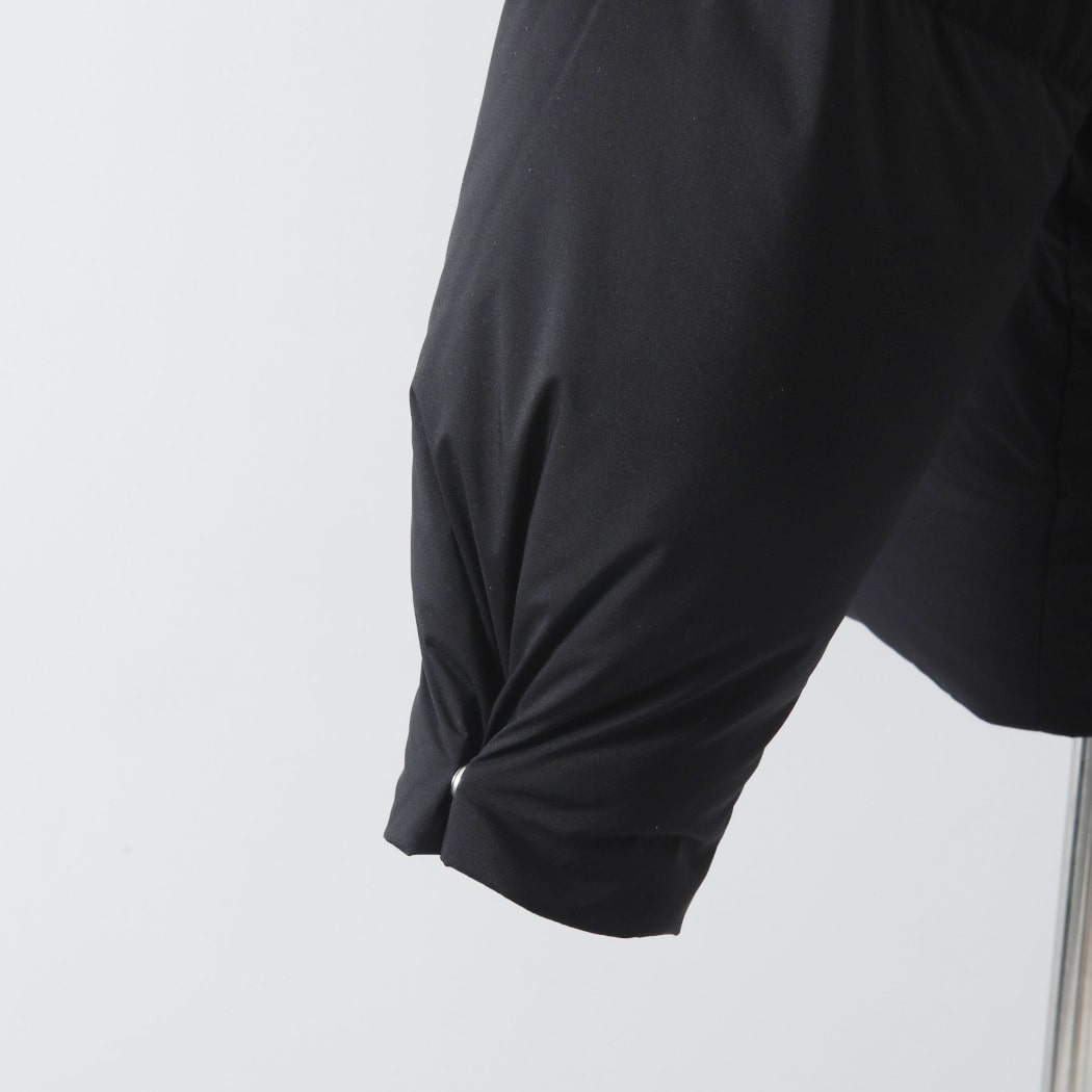 marka マーカ リサイクルナイロンミニリップ ダウンジャケット DOWN JACKET M25C26BL01C BLACK【クーポン対象外】