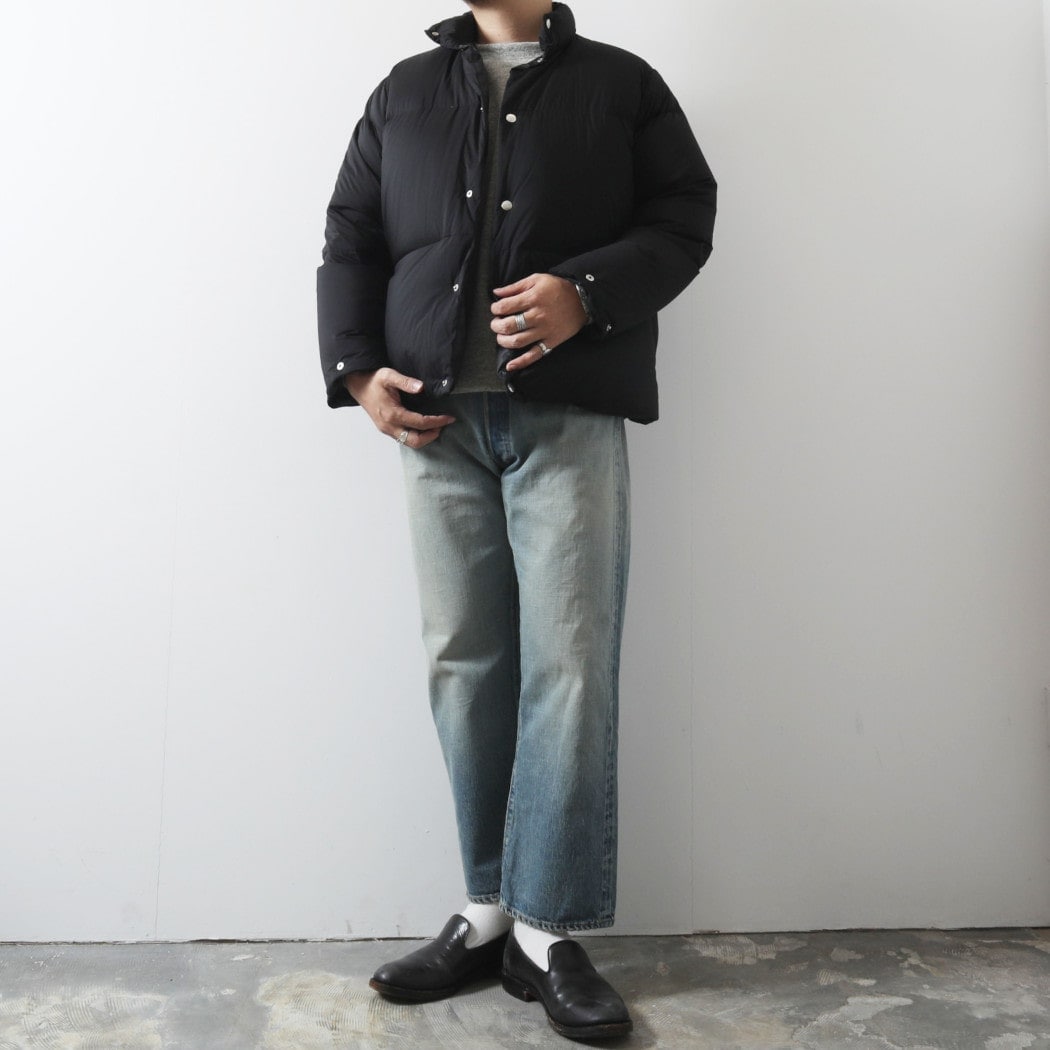 marka マーカ リサイクルナイロンミニリップ ダウンジャケット DOWN