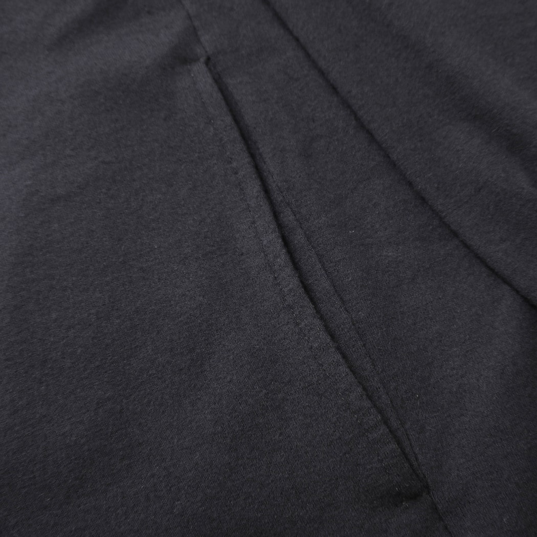 capertica カペルチカ スーパー140s ウォッシャブルウール ポケット付き スウェット トレーナー MW_Jersey CARBONGRAY 