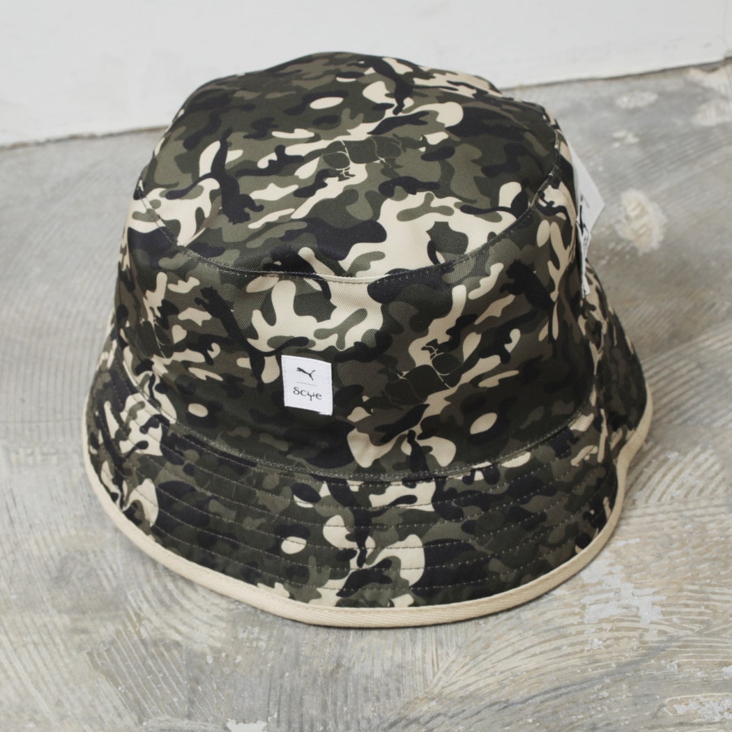 PUMA X SCYE プーマX サイ リバーシブル バケットハット ベージュ TOASTED ALMON