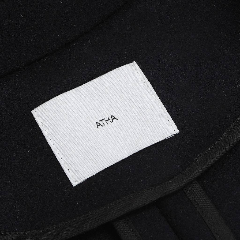 ATHA アタ ダブルメルトン バルマカーンコート DOUBLE MELTON BALMACAAN COAT