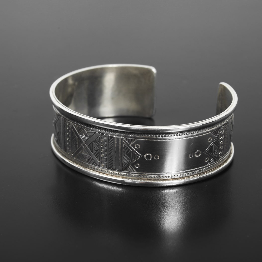 TOUAREG SILVER JEWELRY トゥアレグシルバーバングル Touareg Silver（トゥアレグシルバー） bangle 25 ブレスレット : o