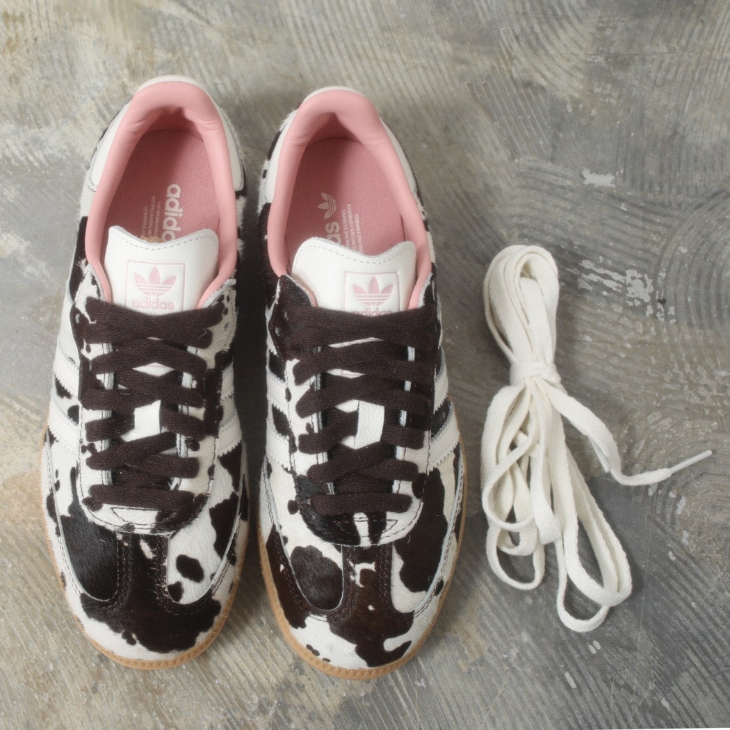 adidas SAMBA OG W JR1256 アディダス サンバ スニーカー ポニー ダークブラウン オフホワイト